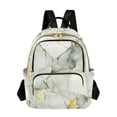 thumbnail image 1 of FORMRS Mini Backpack Purse for Women Travel Daypack Casual Shoulder Bag, Gray Marble Pattern, 1 of 7