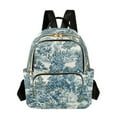 thumbnail image 1 of FORMRS Mini Backpack Purse for Women Travel Daypack Casual Shoulder Bag, Green Flourishing Garden, 1 of 7