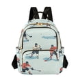 thumbnail image 1 of FORMRS Mini Backpack Purse for Women Travel Daypack Casual Shoulder Bag, Ice Play, 1 of 7