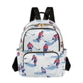 thumbnail image 1 of FORMRS Mini Backpack Purse for Women Travel Daypack Casual Shoulder Bag, Ice Rink, 1 of 7