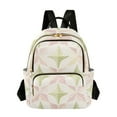 thumbnail image 1 of FORMRS Mini Backpack Purse for Women Quilted Travel Daypack Casual Shoulder Bag, Pastel Pink Geometric, 1 of 7