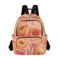 thumbnail image 1 of FORMRS Mini Backpack Purse for Women Travel Daypack Casual Shoulder Bag, Pink Flowers, 1 of 7