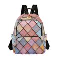 thumbnail image 1 of FORMRS Mini Backpack Purse for Women Travel Daypack Casual Shoulder Bag, Pink Shimmering Pattern, 1 of 7