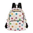 thumbnail image 1 of FORMRS Mini Backpack Purse for Women Travel Daypack Casual Shoulder Bag, Polka Dot, 1 of 7