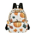 thumbnail image 1 of FORMRS Mini Backpack Purse for Women Travel Daypack Casual Shoulder Bag, Pumpkins Pattern, 1 of 7