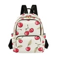 thumbnail image 1 of FORMRS Mini Backpack Purse for Women Travel Daypack Casual Shoulder Bag, Red Cherry, 1 of 7