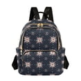 thumbnail image 1 of FORMRS Mini Backpack Purse for Women Travel Daypack Casual Shoulder Bag, Red Fireworks Pattern, 1 of 7