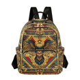 thumbnail image 1 of FORMRS Mini Backpack Purse for Women Quilted Travel Daypack Casual Shoulder Bag, Retro Abstract Eagle, 1 of 7