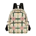 thumbnail image 1 of FORMRS Mini Backpack Purse for Women Travel Daypack Casual Shoulder Bag, Retro Green Stars, 1 of 7