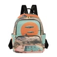 thumbnail image 1 of FORMRS Mini Backpack Purse for Women Travel Daypack Casual Shoulder Bag, Retro UFO, 1 of 7