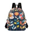 thumbnail image 1 of FORMRS Mini Backpack Purse for Women Travel Daypack Casual Shoulder Bag, Simple Floral, 1 of 7