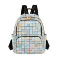 thumbnail image 1 of FORMRS Mini Backpack Purse for Women Travel Daypack Casual Shoulder Bag, Small Pastel Pattern, 1 of 7