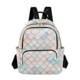 thumbnail image 1 of FORMRS Mini Backpack Purse for Women Travel Daypack Casual Shoulder Bag, Small Pink Pattern, 1 of 7