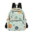 thumbnail image 1 of FORMRS Mini Backpack Purse for Women Quilted Travel Daypack Casual Shoulder Bag, Space Patterns, 1 of 7
