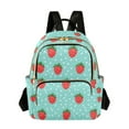 thumbnail image 1 of FORMRS Mini Backpack Purse for Women Travel Daypack Casual Shoulder Bag, Strawberry Pattern, 1 of 7