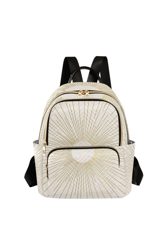 Mini Backpack Purse for Women Quilted Travel Daypack Casual Shoulder Bag, Sunshine