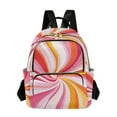 thumbnail image 1 of FORMRS Mini Backpack Purse for Women Travel Daypack Casual Shoulder Bag, Swirling Lines, 1 of 7