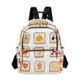 thumbnail image 1 of FORMRS Mini Backpack Purse for Women Quilted Travel Daypack Casual Shoulder Bag, Various Toasts, 1 of 7