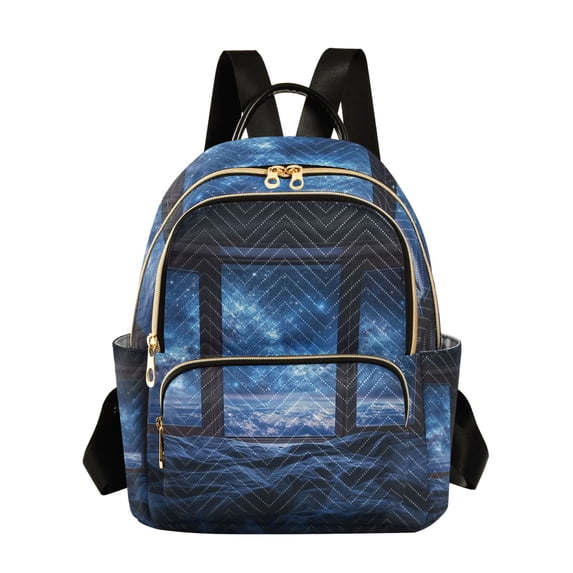 FORMRS Mini Backpack Purse for Women Travel Daypack Casual Shoulder Bag, Window Space
