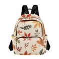 thumbnail image 1 of FORMRS Mini Backpack Purse for Women Quilted Travel Daypack Casual Shoulder Bag, Yellow Autumn Leaves, 1 of 7