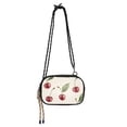 thumbnail image 1 of FORMRS Mini Crossbody Bag for Women Adjustable Shoulder Rope Travel Casual Phone Purse, Beige Cherry, 1 of 7
