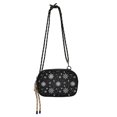 thumbnail image 1 of FORMRS Mini Crossbody Bag for Women Adjustable Rope Shoulder Casual Phone Purse, Black Snowflakes Pattern, 1 of 7