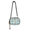 thumbnail image 1 of FORMRS Mini Crossbody Bag for Women Adjustable Rope Shoulder Casual Phone Purse, Cartoon Train Pattern, 1 of 7