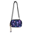 thumbnail image 1 of FORMRS Mini Crossbody Bag for Women Adjustable Rope Shoulder Casual Phone Purse, Dark Blue Jellyfish Pattern, 1 of 7