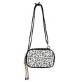 thumbnail image 1 of FORMRS Mini Crossbody Bag for Women Adjustable Shoulder Rope Travel Casual Phone Purse, Gray Leopard Pattern, 1 of 7