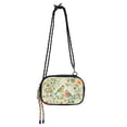 thumbnail image 1 of FORMRS Mini Crossbody Bag for Women Adjustable Shoulder Rope Travel Casual Phone Purse, Green Floral Pattern, 1 of 7