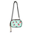 thumbnail image 1 of FORMRS Mini Crossbody Bag for Women Adjustable Shoulder Rope Travel Casual Phone Purse, Green Strawberry, 1 of 7