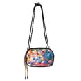 thumbnail image 1 of FORMRS Mini Crossbody Bag for Women Adjustable Shoulder Rope Travel Casual Phone Purse, Light Colorful Circles, 1 of 7