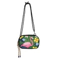 thumbnail image 1 of FORMRS Mini Crossbody Bag for Women Adjustable Rope Shoulder Casual Phone Purse, Pink Flamingo Pattern, 1 of 7
