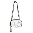 thumbnail image 1 of FORMRS Mini Crossbody Bag for Women Adjustable Rope Shoulder Casual Phone Purse, Purple Birds, 1 of 7