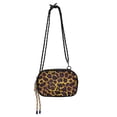 thumbnail image 1 of FORMRS Mini Crossbody Bag for Women Adjustable Rope Shoulder Casual Phone Purse, Purple Leopard Pattern, 1 of 7