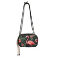 thumbnail image 1 of FORMRS Mini Crossbody Bag for Women Adjustable Rope Shoulder Casual Phone Purse, Red Flamingo Pattern, 1 of 7