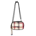 thumbnail image 1 of FORMRS Mini Crossbody Bag for Women Adjustable Shoulder Rope Travel Casual Phone Purse, Red Tartan, 1 of 7