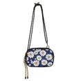 thumbnail image 1 of FORMRS Mini Crossbody Bag for Women Adjustable Rope Shoulder Casual Phone Purse, Retro Daisy Pattern, 1 of 7