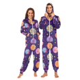 thumbnail image 1 of FORMRS Onesies Pajama for Adults Unisex Hoodie Winter Jumpsuit One Piece Sleepwear, Sizes S-2XL, Candy Cosmic Swirls, 1 of 7