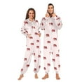 thumbnail image 1 of FORMRS Onesies Pajama for Adults Unisex Hoodie Winter Jumpsuit One Piece Sleepwear, Sizes S-2XL, Cartoon Elephant Pattern, 1 of 7
