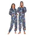 thumbnail image 1 of FORMRS Onesies Pajama for Adults Unisex Hoodie Winter Jumpsuit One Piece Sleepwear, Sizes S-2XL, Cartoon Ocean Pattern, 1 of 7