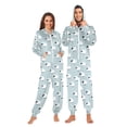 thumbnail image 1 of FORMRS Onesies Pajama for Adults Unisex Hoodie Winter Jumpsuit One Piece Sleepwear, Sizes S-2XL, Cartoon Sheep Pattern, 1 of 7