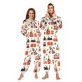 thumbnail image 1 of FORMRS Onesies Pajama for Adults Unisex Hoodie Winter Jumpsuit One Piece Sleepwear, Sizes S-2XL, Christmas Gift Train, 1 of 7
