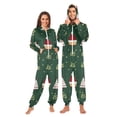 thumbnail image 1 of FORMRS Onesies Pajama for Adults Unisex Hoodie Winter Jumpsuit One Piece Sleepwear, Sizes S-2XL, Christmas Santa Hats, 1 of 7