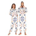 thumbnail image 1 of FORMRS Onesies Pajama for Adults Unisex Hoodie Winter Jumpsuit One Piece Sleepwear, Sizes S-2XL, Colorful Abstract Pattern, 1 of 7