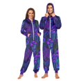 thumbnail image 1 of FORMRS Onesies Pajama for Adults Unisex Hoodie Winter Jumpsuit One Piece Sleepwear, Sizes S-2XL, Dark Mushrooms Pattern, 1 of 7