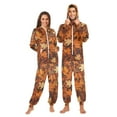 thumbnail image 1 of FORMRS Onesies Pajama for Adults Unisex Hoodie Winter Jumpsuit One Piece Sleepwear, Sizes S-2XL, Fall Pattern, 1 of 7