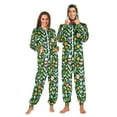 thumbnail image 1 of FORMRS Onesies Pajama for Adults Unisex Hoodie Winter Jumpsuit One Piece Sleepwear, Sizes S-2XL, Flourish Flowers Pattern, 1 of 7