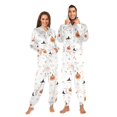 thumbnail image 1 of FORMRS Onesies Pajama for Adults Unisex Hoodie Winter Jumpsuit One Piece Sleepwear, Sizes S-2XL, Ghost Design, 1 of 7