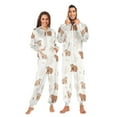 thumbnail image 1 of FORMRS Onesies Pajama for Adults Unisex Hoodie Winter Jumpsuit One Piece Sleepwear, Sizes S-2XL, Gray Bears, 1 of 7